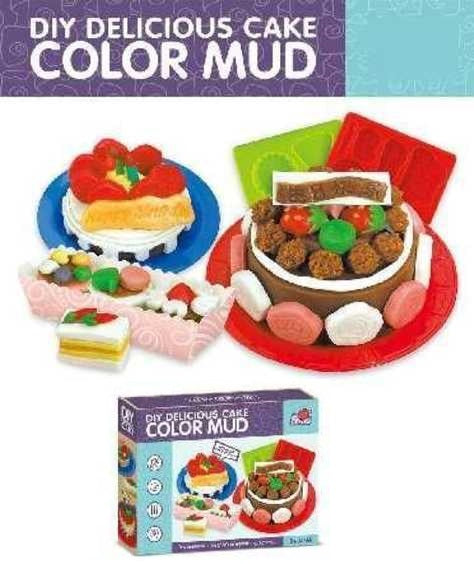 DIY construction set with plasticine - Delicious Cake - 5838-45 - 310401