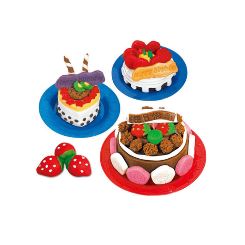 DIY construction set with plasticine - Delicious Cake - 5838-45 - 310401