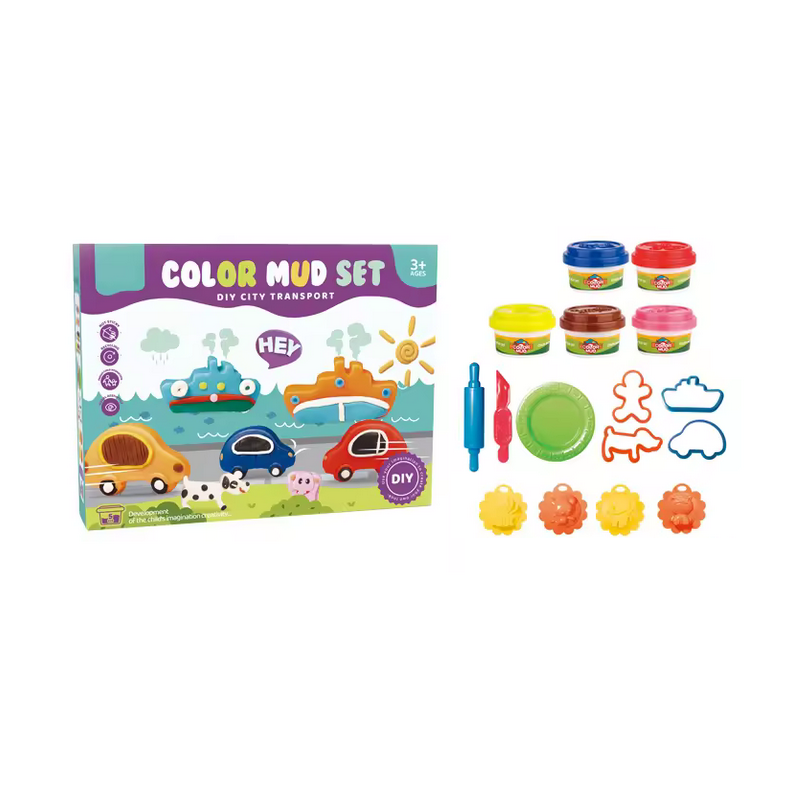 DIY construction set with plasticine - 25g 5838-140B - 310410