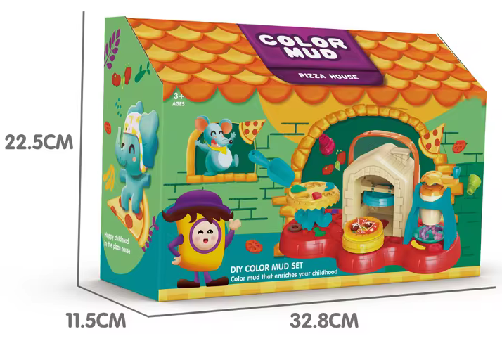 DIY construction set with plasticine - 5838-105 - 310421