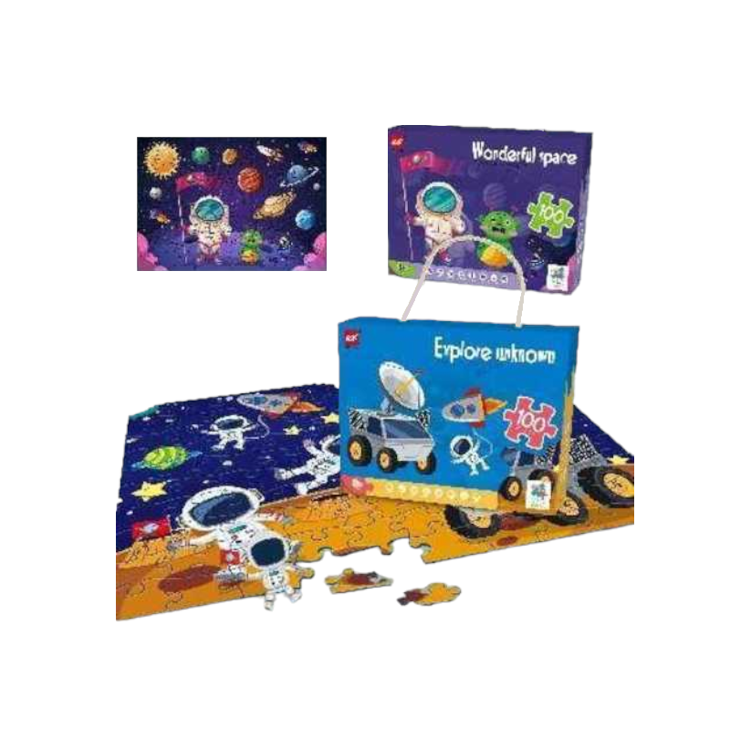 Παιδικό puzzle 100 κομματιών - Space - 61002 - 310439 - iThinksmart.gr