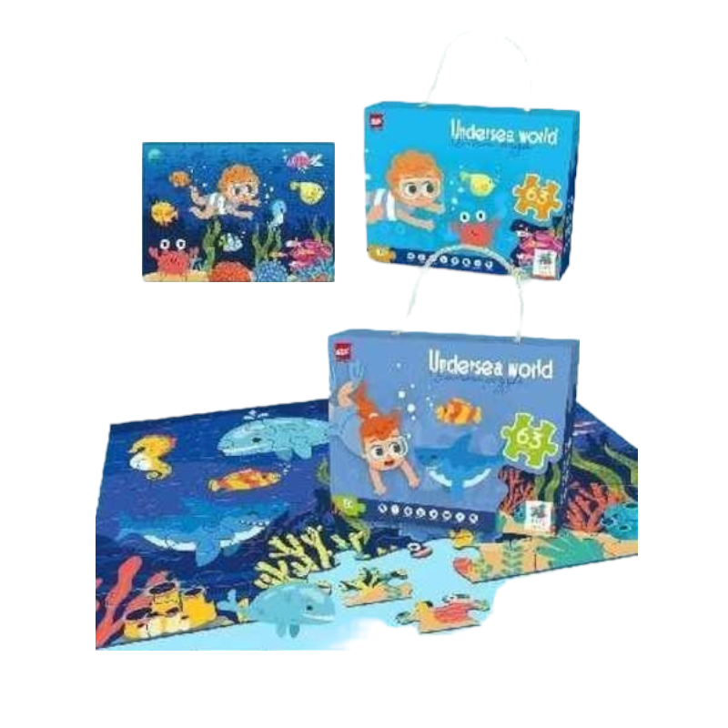Children's puzzle 63 pieces - Undersea World - 66307 - 310440