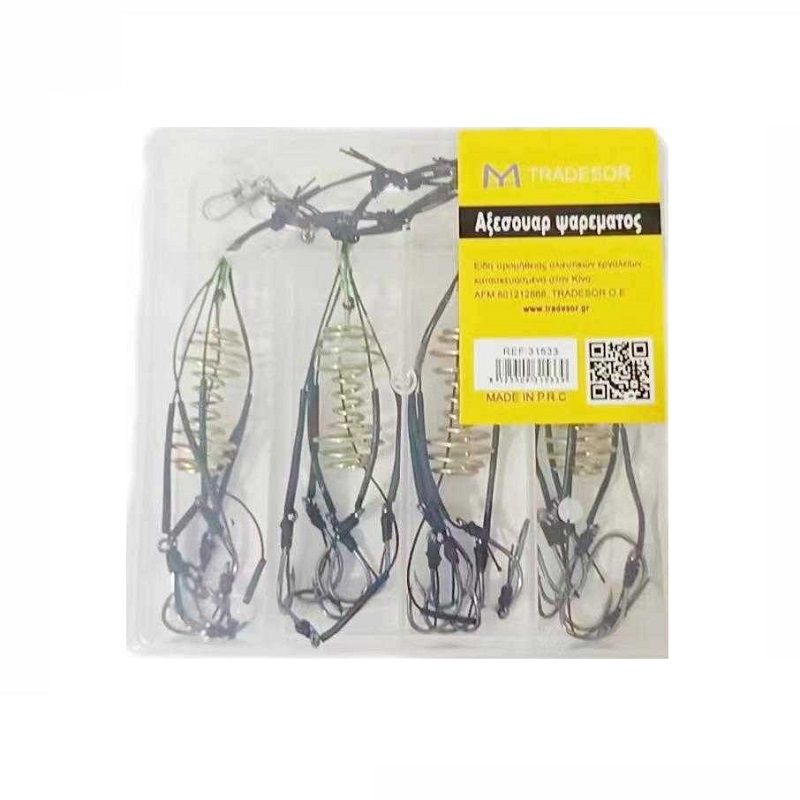 Spiral fishing lures with hooks - 931533