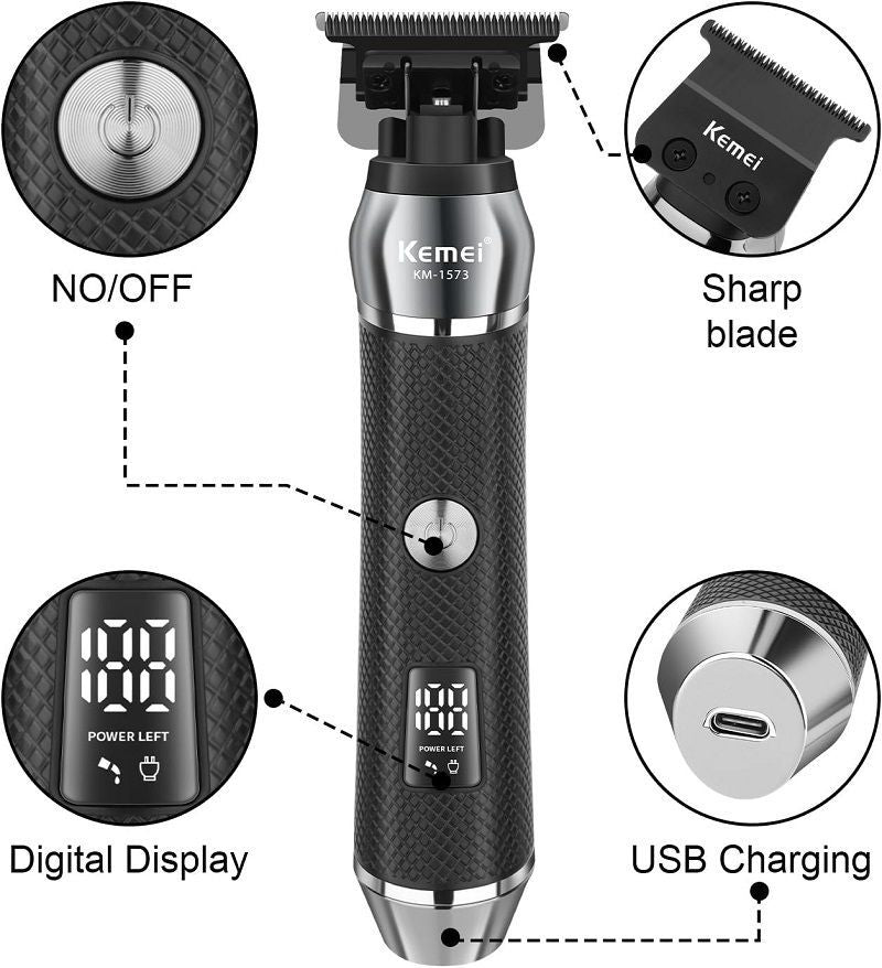 Hair clipper - KM-1573 - Kemei