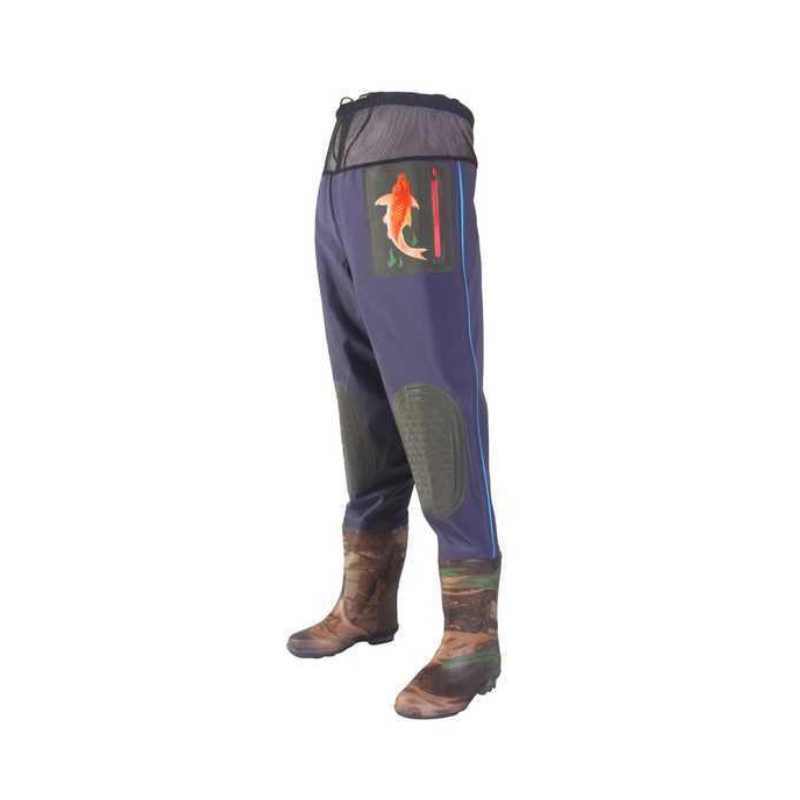 Waterproof fishing trousers with boots - No.43 - 31862
