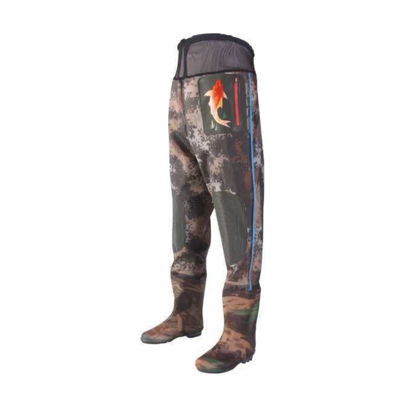 Waterproof fishing trousers with boots - No.42 - 31879