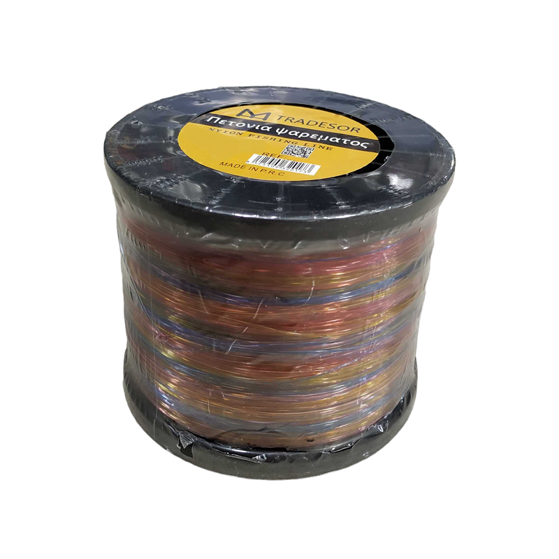 Multi-colored fishing line - 500g - 0.4mm - 832020