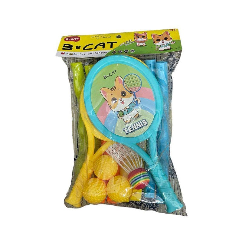 Children's Tennis-Badminton &amp; Hula Hoop Set - JZ7752 - 325103