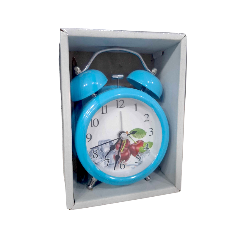 Table clock - Alarm clock - 3301-4 - 330116 - Blue