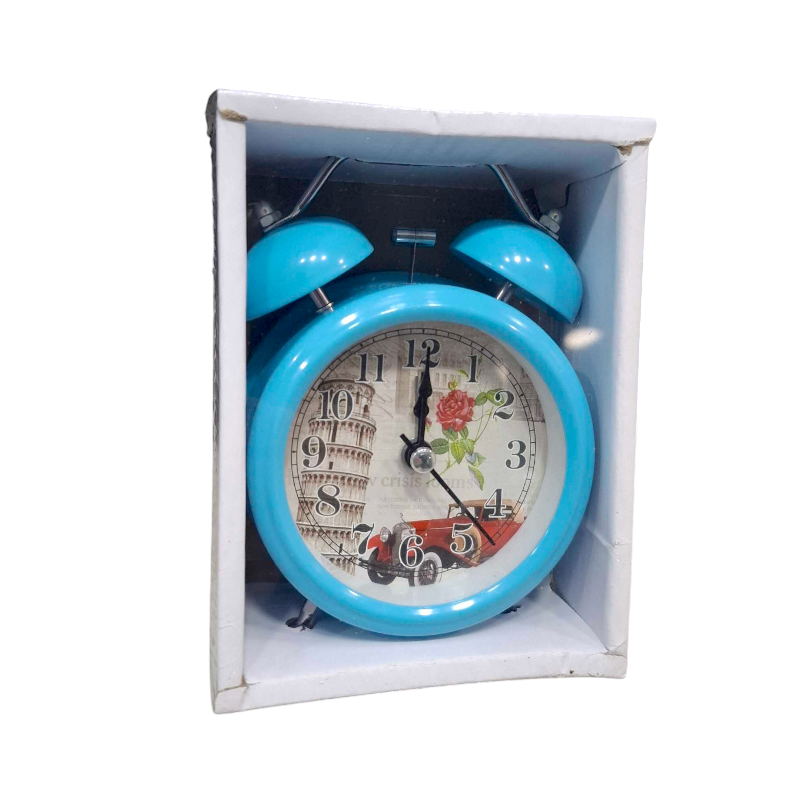 Table clock - Alarm clock - 3301T-2 - 330126 - Blue