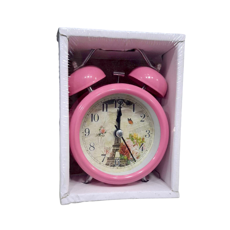 Table clock - Alarm clock - 3301T-2 - 330126 - Pink