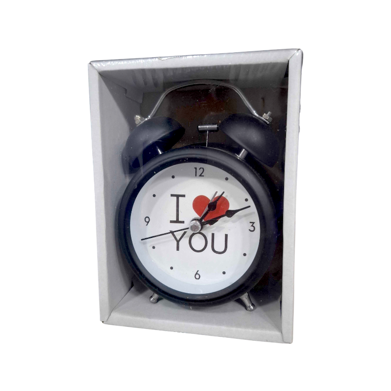 Table clock - Alarm clock - 3301-13 - 330147 - Black