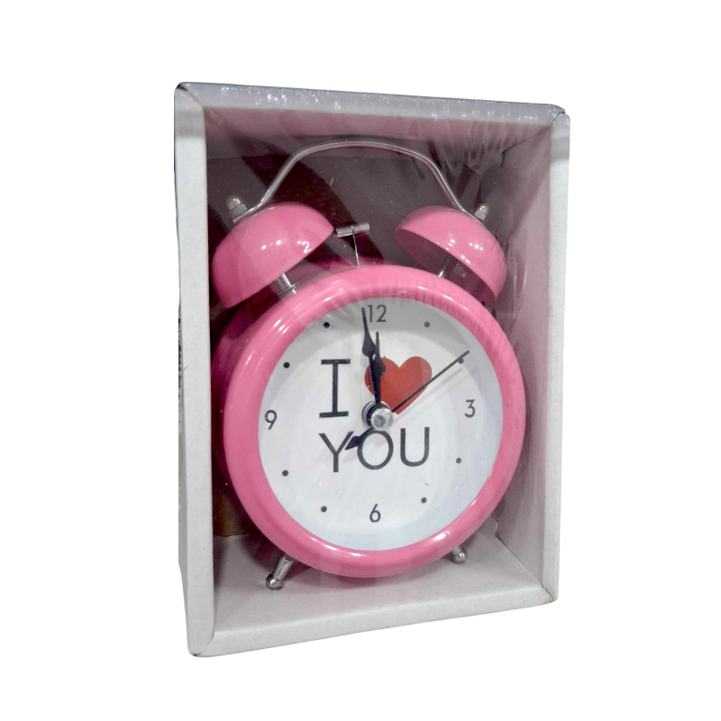 Table clock - Alarm clock - 3301-13 - 330147 - Pink