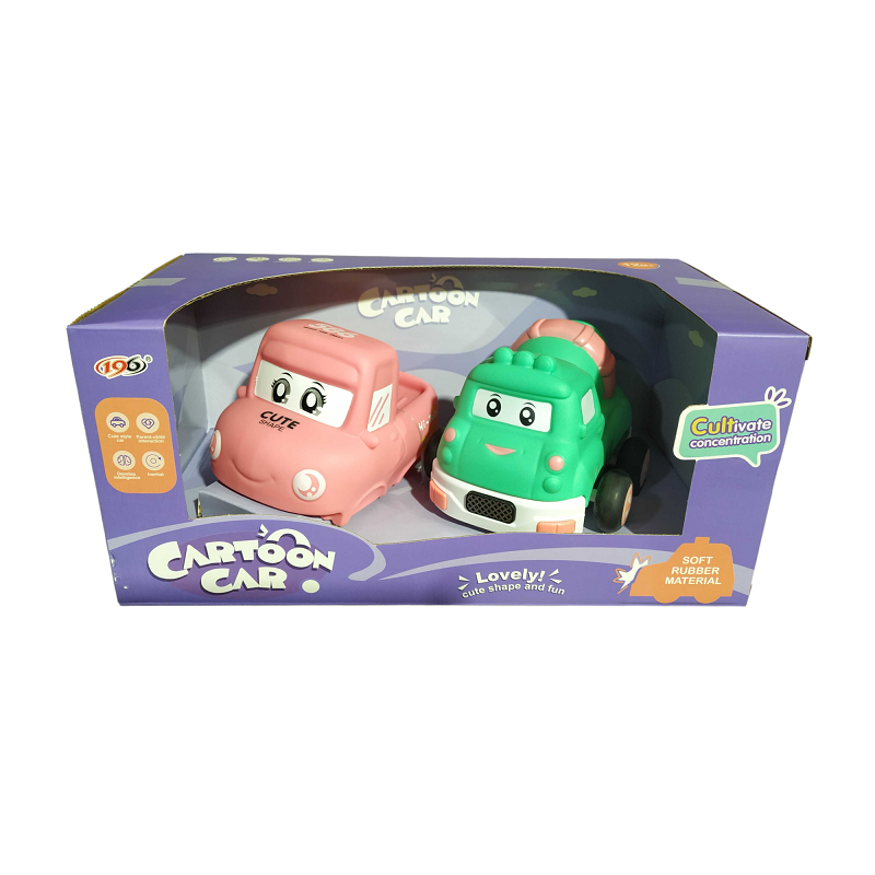 Children's vehicle - 2in1 - Cartoon Car - 817A-4 - 345272