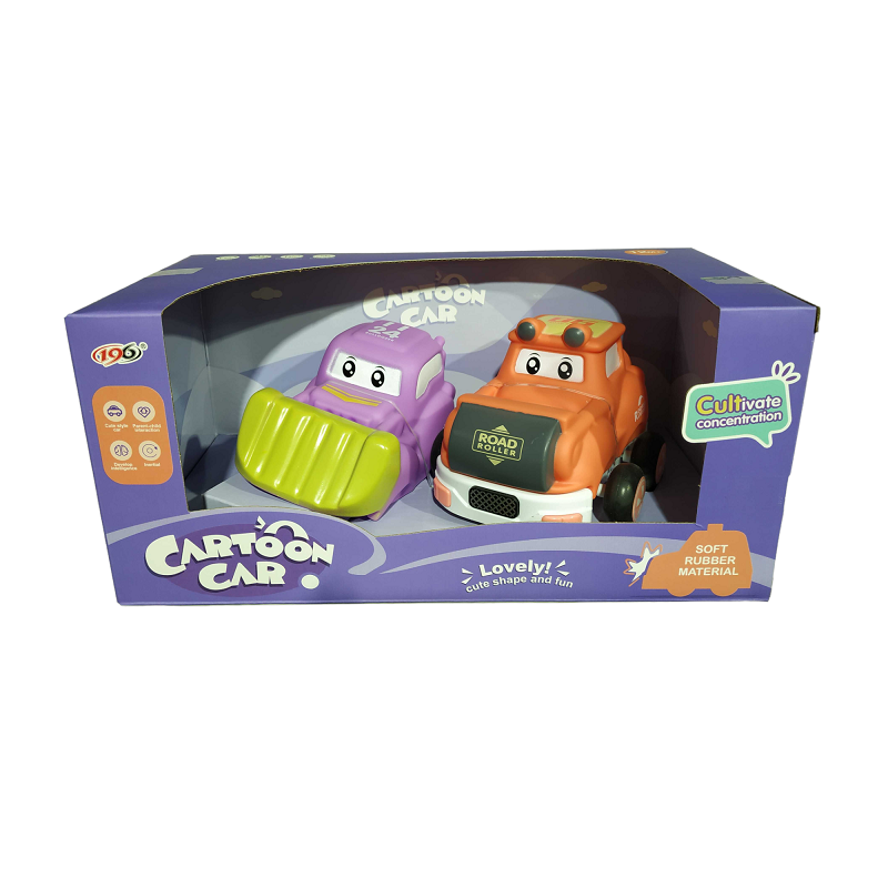 Children's vehicle - 2in1 - Cartoon Car - 817A-11 - 345273