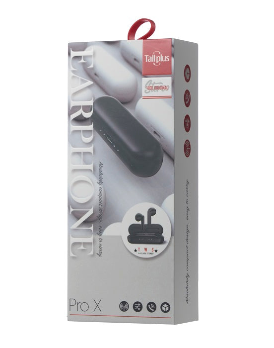 Ασύρματα ακουστικά με θήκη φόρτισης - PRO X - 352451 - White