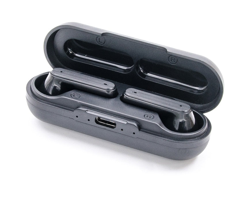 Ασύρματα ακουστικά με θήκη φόρτισης - PRO X - 352451 - Black