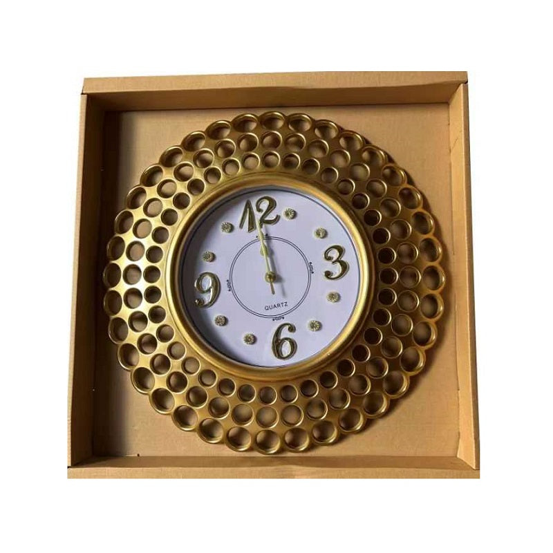 Wall clock - Vintage - CZK-861T - 368613 - Gold