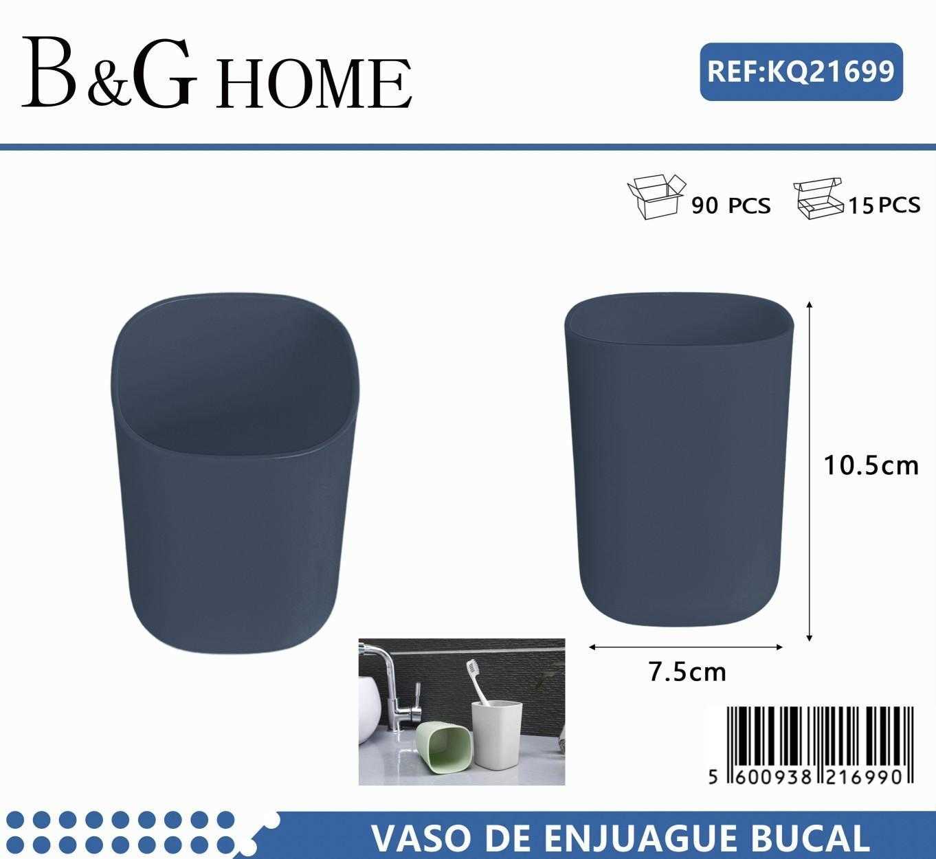 Θήκες οδοντόβουρτσας πλαστικές σε σετ 5Χ - Blue - 21699