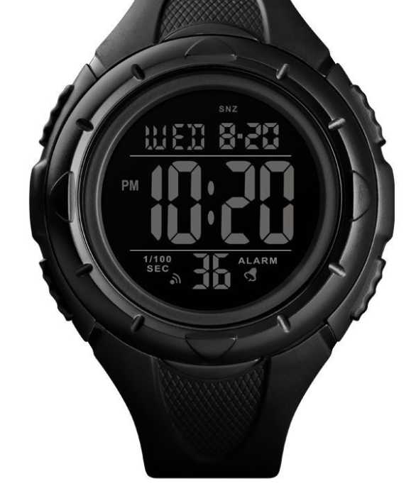 Digital wristwatch – Skmei - 1535 - Black/Black