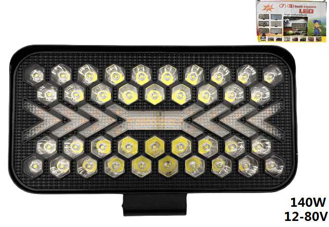 Προβολέας οχημάτων LED - 140W - 12/24V - 1102435/7 - 110863