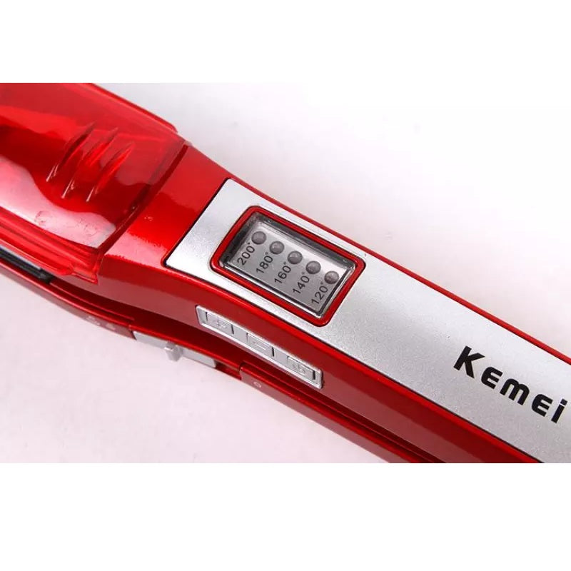 Ισιωτική μαλλιών με τεχνολογία ατμού - KM-3011 - Kemei - iThinksmart.gr