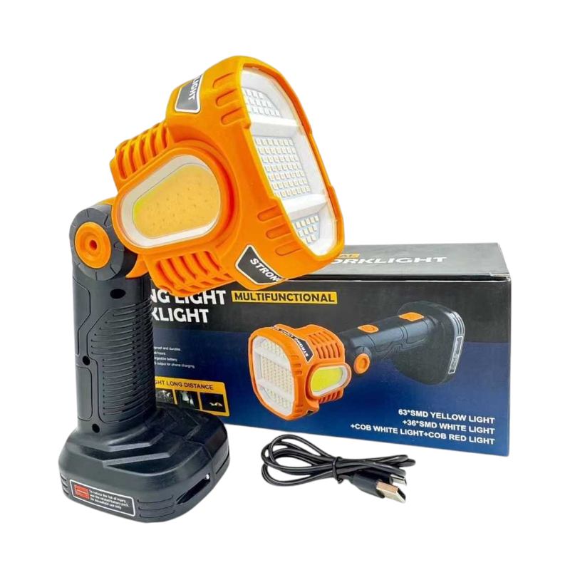 Rechargeable multifunctional LED flashlight - FA-GUN02 - 418325