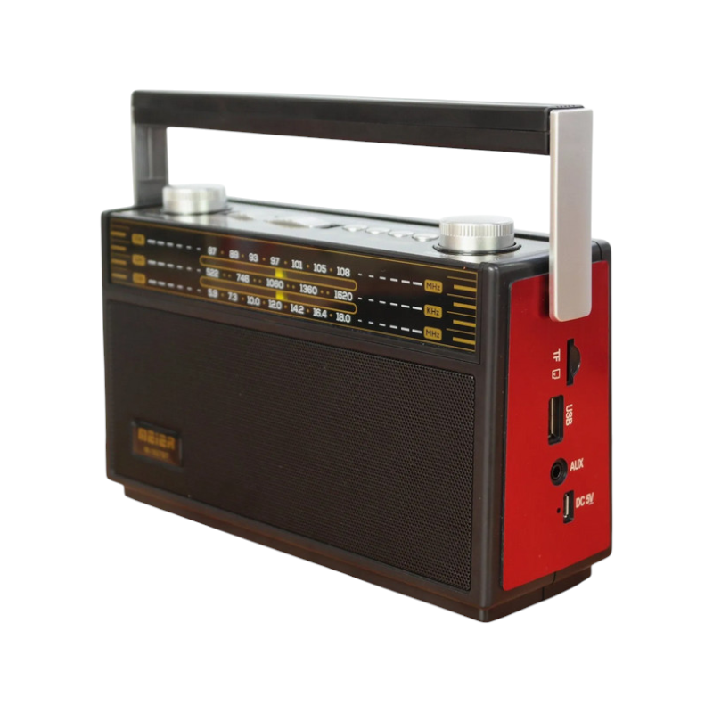 Rechargeable Retro Radio - M1927BT - 419273 - Red