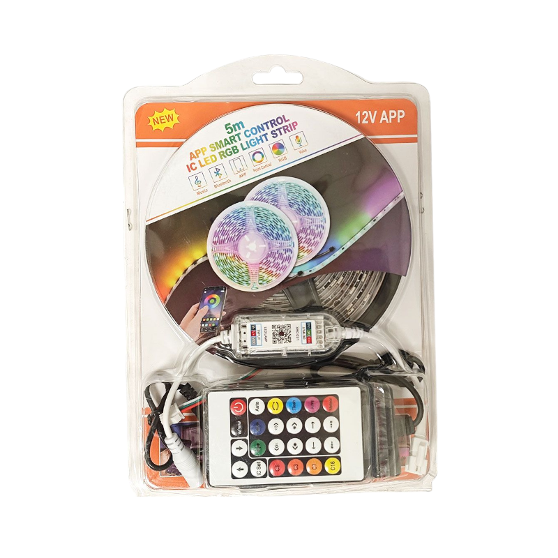 Smart LED tape - LED Strip - RGB - 5050 - 5m - 12V - 431422
