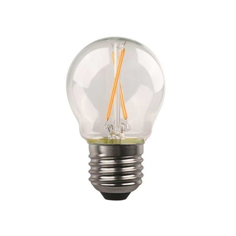 Bubble LED Filament lamp - G45 - E27 - 2W - 431534