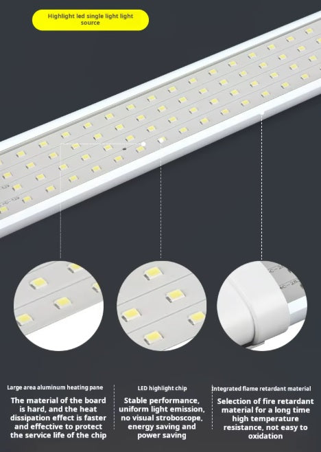 LED light bar - Tube - 36W - 120cm - 6500K - A2-2 - 431873