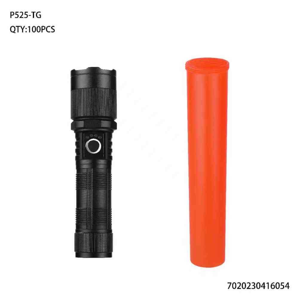 Rechargeable LED flashlight - P525-TG - 416054