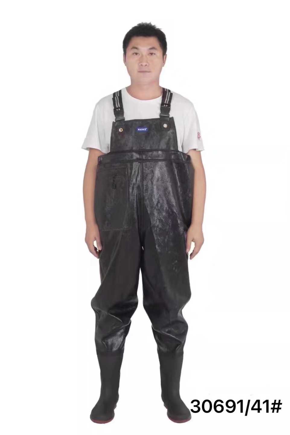 Waterproof work overalls with overshoes - No.45-XXL - 30482