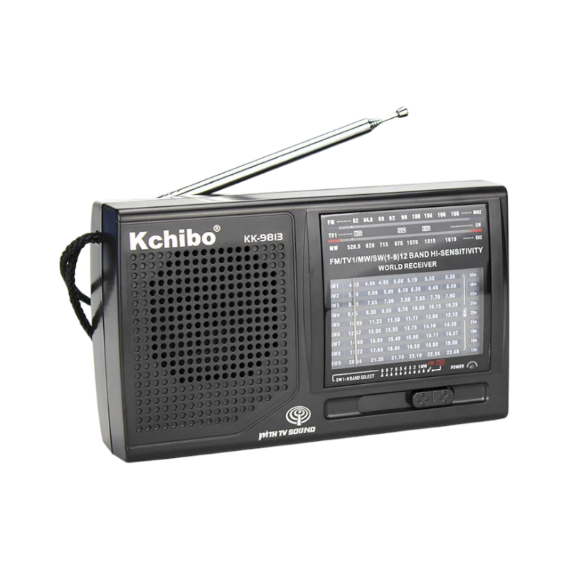 Portable radio - KK9813 - 498131 - Black