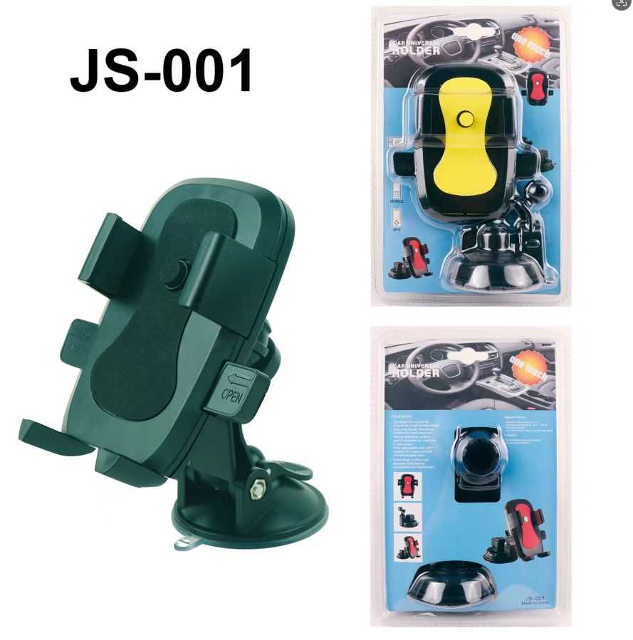 Car smartphone holder - JS-001 - 812631 - Black
