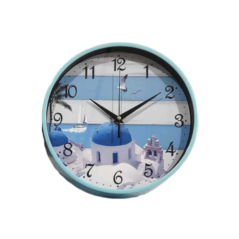Wall clock - FHS-528-33 - 505152 - Blue