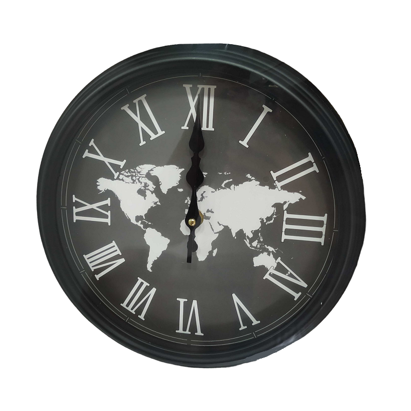 Wall clock - FHS-330-34 - 505169 - Black