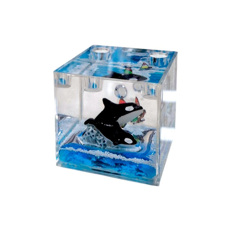 Decorative Souvenir pencil case with water - SY73B - 507558