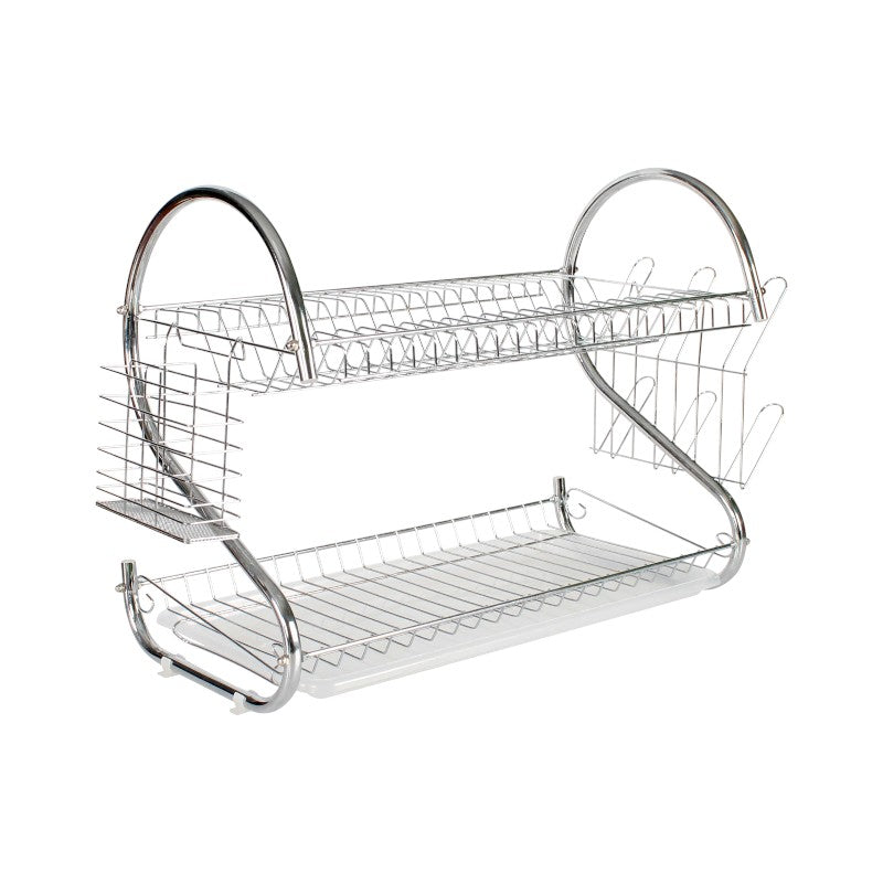 Double-deck dish drainer - WL264-51S - 51cm - 521308