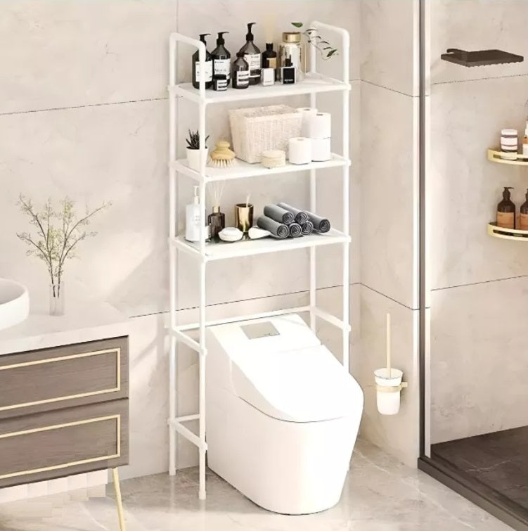 Floor-standing bathroom shelf - TM070 - 521872 - White