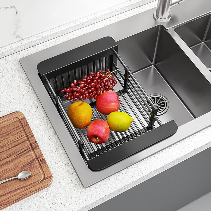 Foldable kitchen sink dish dryer - 8819 - 521957