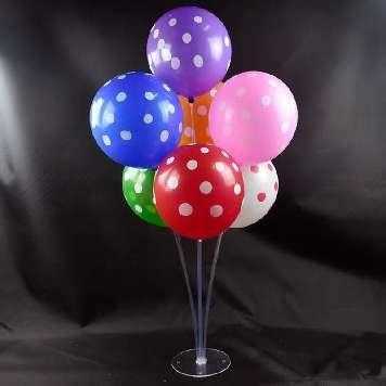 Σετ μπαλόνια party με βάση - Happy Birthday - 024124 - iThinksmart.gr