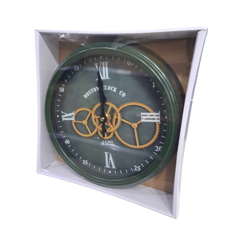 Wall clock - 330-36 - 522982 - Green