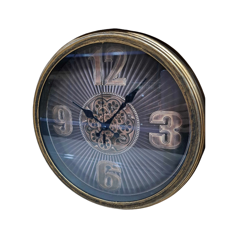 Wall clock - 330-40 - 523019 - Brown
