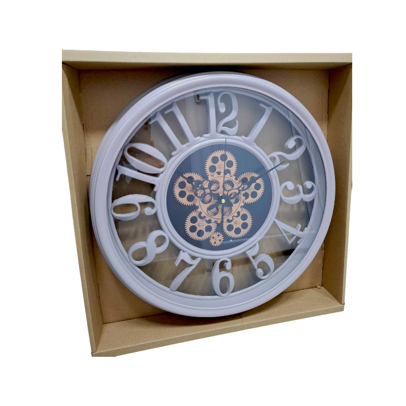 Wall clock - 326-40 - 523118 - Beige