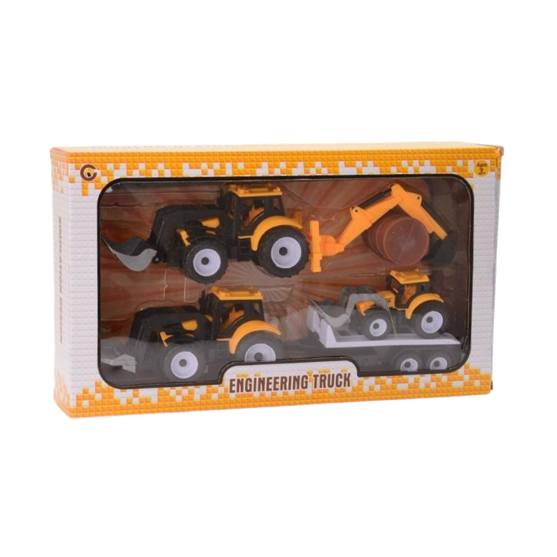 Farm vehicle set with accessories - 9982-90A - 524147