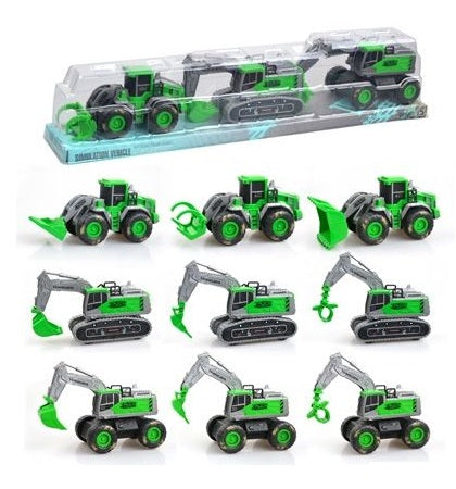 Agricultural vehicle set - 99756-103 - 3pcs - 524157