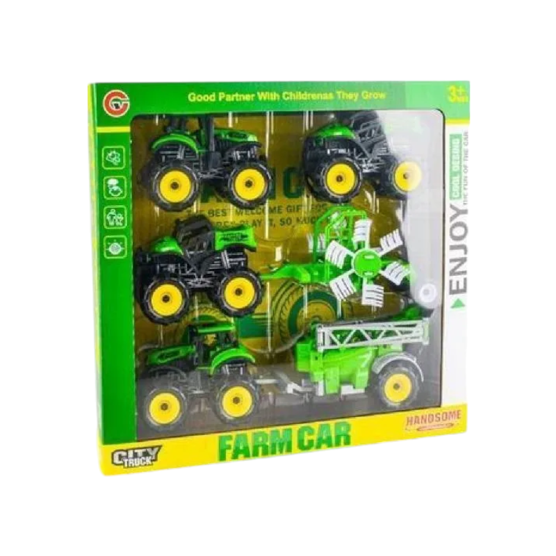 Agricultural vehicle set with accessories - 9871-10 - 524161