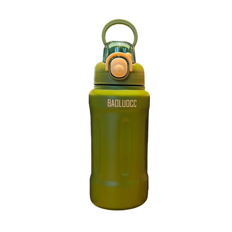 Portable thermos flask - L8697 - 600ml - 541121 - Green