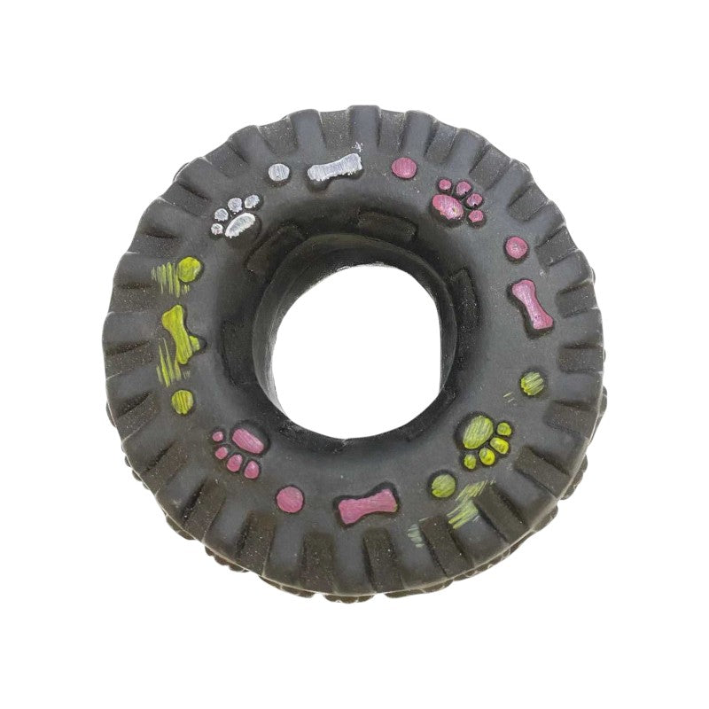 Dog toy Latex ring - 11cm - 12pcs - 550327